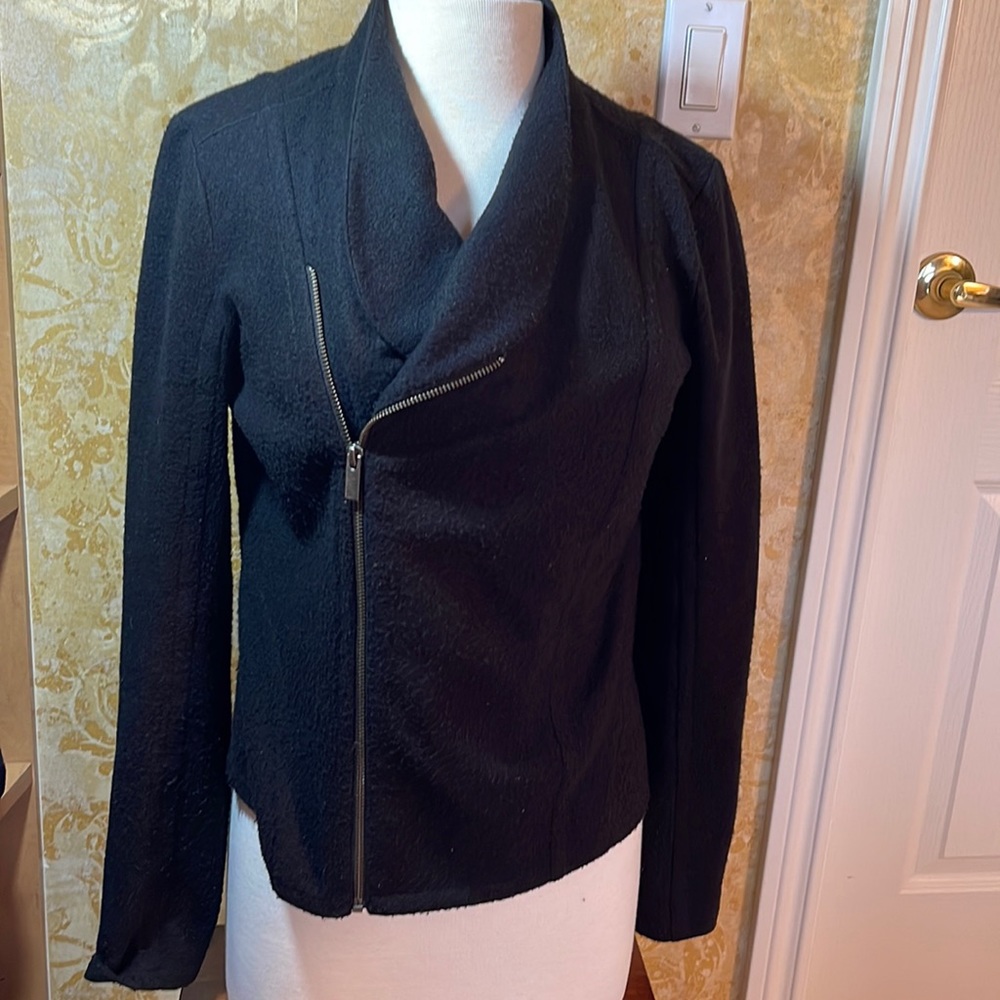 Halogen black jacket, purchased at Nordstrom.